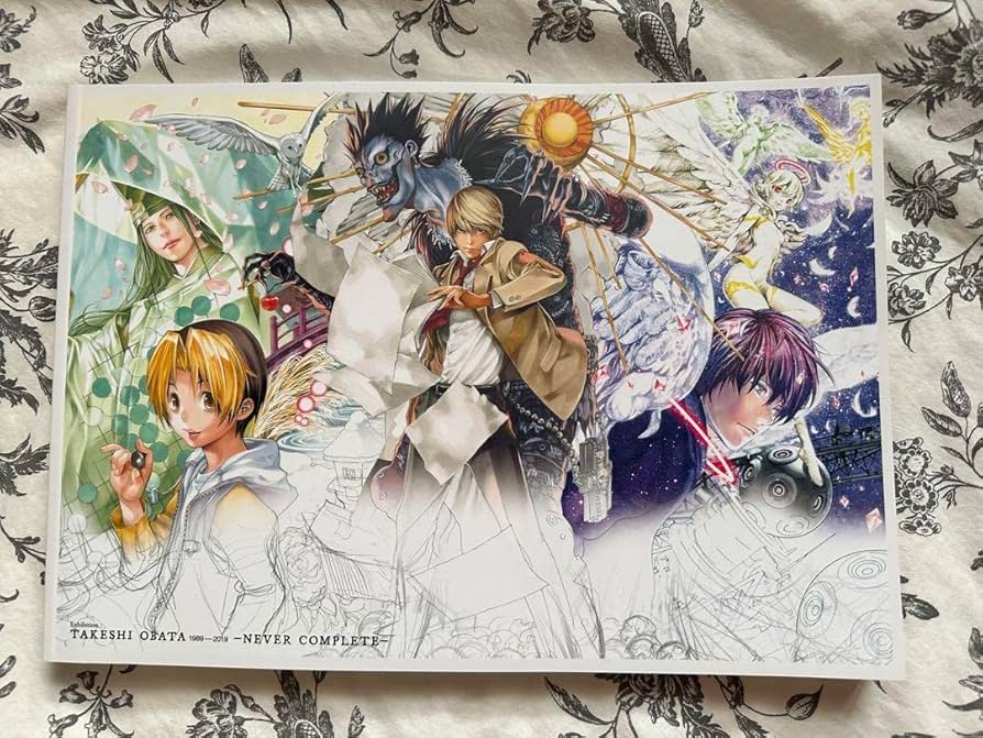 小畑健展 図録 TAKESHI OBATA NEVER COMPLETE Takeshi Obata Never Complete (2019) · Japan Book Hunter